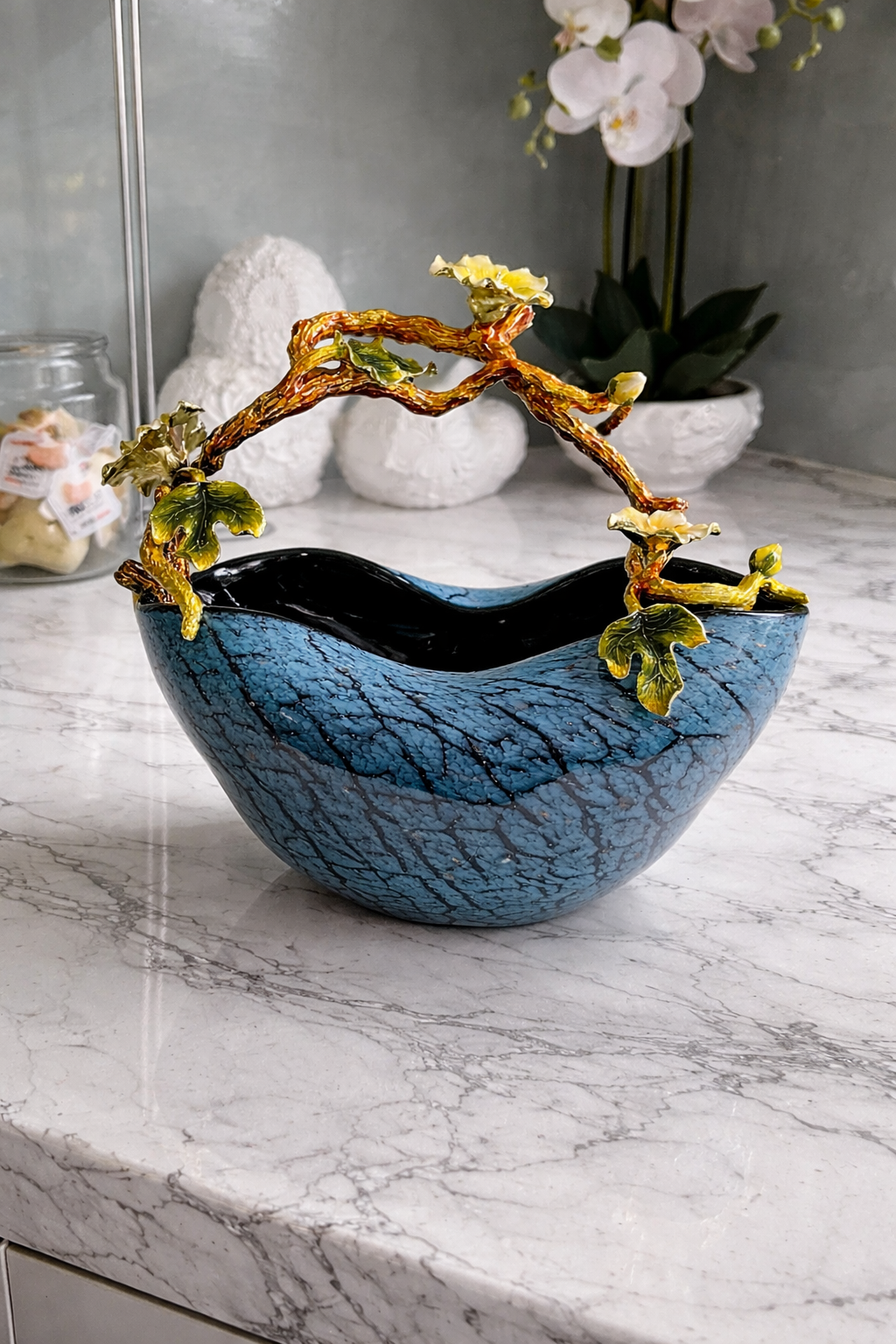 Handmade Cloisonne Enamel Glass Vase