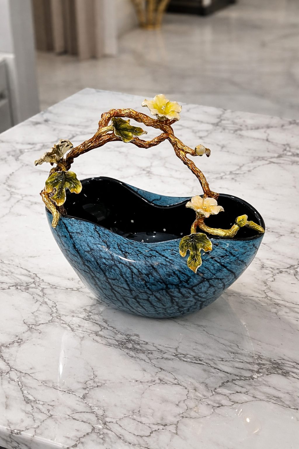 Handmade Cloisonne Enamel Glass Vase